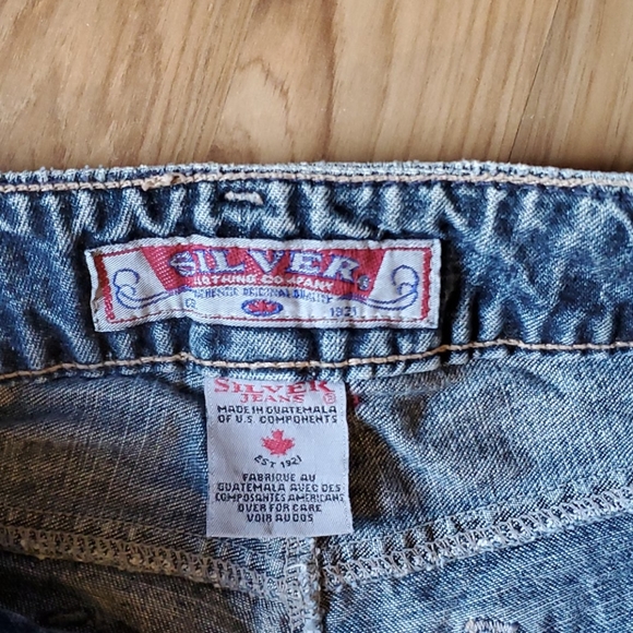 Retro Silver Jeans - Picture 4 of 6
